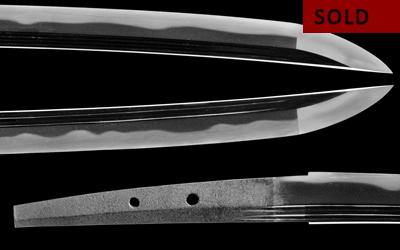 Juyo Etchu Tametsugu katana